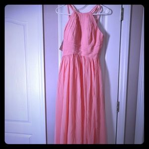 JJs House Coral Bridesmaids Dress